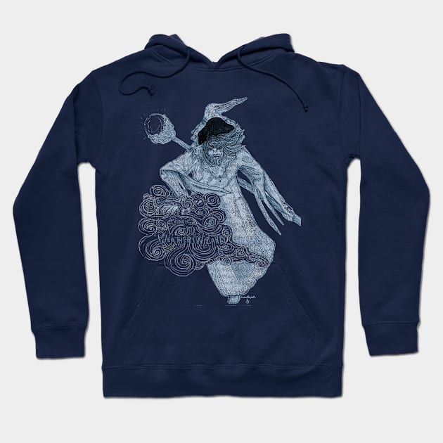 Cedric, the Weather Wizard Hoodie by Ballyraven